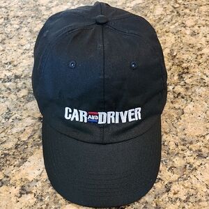 Car and Driver Black Cap‎